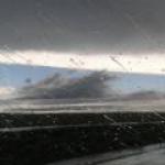 Gewitterstimmung auf der Fahrt nach South Dakota