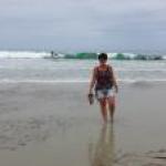 Am Pazifik bei Davenport