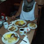 Abschiedsfrühstück bei Denny's