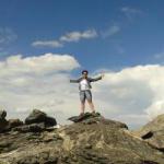 Kletterpartie in den Rockies