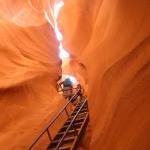 Einstieg in den Antelope Canyon