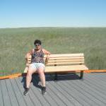 Prärie in den Badlands