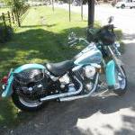 Harley am Devil's Tower