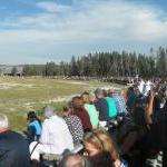 Geyser-Gazer am Old Faithful