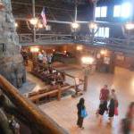 Lobby des Old Faithful Inn